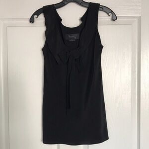 Hanii Y Black Silk Top - Size 40